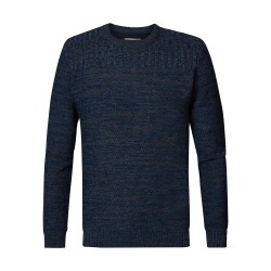 блуза,мъжки,пуловери,petrol,industries,m,3020,kwr241,round,neck,sweater,grey
