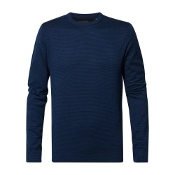 блуза,мъжки,пуловери,petrol,industries,m,3020,kwr245,sweater,blue