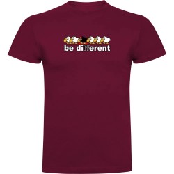 тениска,мъжки,тениски,kruskis,be,different,snow,short,sleeve,t,shirt,dark,red,(red)