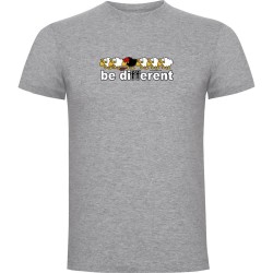 тениска,мъжки,тениски,kruskis,be,different,tennis,short,sleeve,t,shirt,heather,grey,(grey)