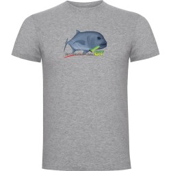 тениска,мъжки,тениски,kruskis,gt,extreme,fishing,short,sleeve,t,shirt,heather,grey,(grey)