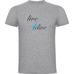 тениска,мъжки,тениски,kruskis,live,4,dive,short,sleeve,t,shirt,heather,grey,(grey)