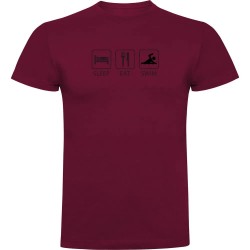 тениска,мъжки,тениски,kruskis,sleep,eat,and,swim,short,sleeve,t,shirt,dark,red,(red)