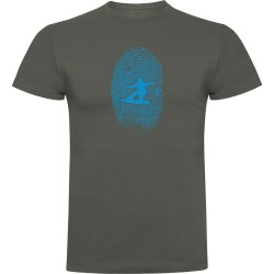 тениска,мъжки,тениски,kruskis,snowboarder,fingerprint,short,sleeve,t,shirt,dark,army,green,(green)