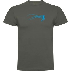 тениска,мъжки,тениски,kruskis,stella,run,short,sleeve,t,shirt,dark,army,green,(green)