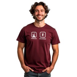 тениска,мъжки,тениски,kruskis,problem,solution,surf,short,sleeve,t,shirt,dark,red