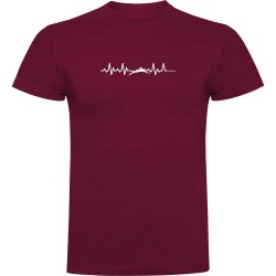 тениска,мъжки,тениски,kruskis,swimming,heartbeat,short,sleeve,t,shirt,dark,red,(red)