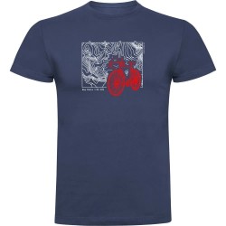 тениска,мъжки,тениски,kruskis,topographic,short,sleeve,t,shirt,denim,blue,(blue)