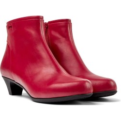 дамски,боти,дамски,високи,обувки,за,ходене,camper,helena,booties,red,(red)