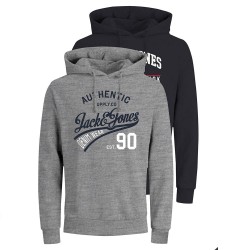 суичър,мъжки,пуловери,jack,&,jones,ethan,hoodie,2,units,multicolor