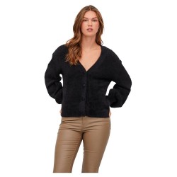 жилетка,дамски,пуловери,дамски,плетени,дрехи,vila,lajuli,oversize,cardigan,brown,(black)