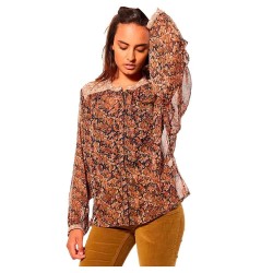 дамски,блузи,дамски,ризи,kaporal,nety,blouse,brown,(multicolor)