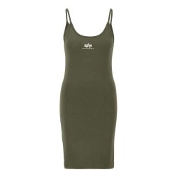 рокля,дамски,поли,и,рокли,alpha,industries,basic,small,logo,sleeveless,dress,green,(dark,olive)