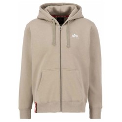 суичър,мъжки,пуловери,alpha,industries,basic,zip,sl,hoodie,vintage,sand,(beige)