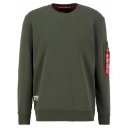 блуза,мъжки,пуловери,alpha,industries,usn,blood,chit,sweatshirt,green