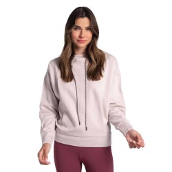 Суичър Lolë Mindset hoodie - Pink (Abalone) суичър,дамски,блузи,lolë,mindset,hoodie,pink,(abalone)