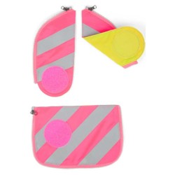 други,аксесоари,ergobag,fluo,zip,set,with,reflective,stripes,pink,(pink)