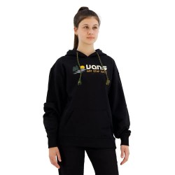 блуза,дамски,блузи,vans,coastal,sweatshirt,black,(black)