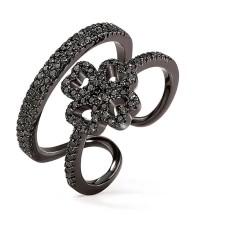 бижутерия,folli,follie,3r17s015kk,54,ring,silver,(black)