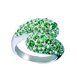 бижутерия,glamour,gr33,07,ring,green,(green)