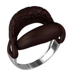 бижутерия,panarea,aa154m,ring,brown,(brown)