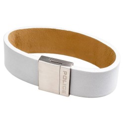 бижутерия,police,pj24411blw01l,bracelet,beige,(white)