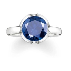 бижутерия,thomas,sabo,036,048,32,54,ring,silver,(blue,silver)