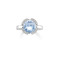 бижутерия,thomas,sabo,038,059,31,52,ring,silver,(blue,silver)