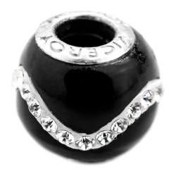 бижутерия,viceroy,vmm0210,15,charm,silver,(silver,black)