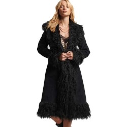 яке,дамски,якета,и,палта,superdry,vintage,long,afghan,jacket,black