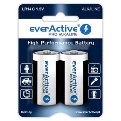 батерии,everactive,pro,lr14,c,alkaline,battery,2,units,multicolour,(white)