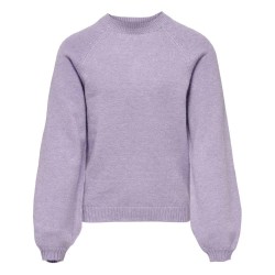 блуза,детски,блузи,only,lesly,kings,sweater,purple,(dewberry,detail,w.,melange)