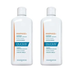 хигиена,коса,ducray,anaphase,2x400ml,shampoo,clear