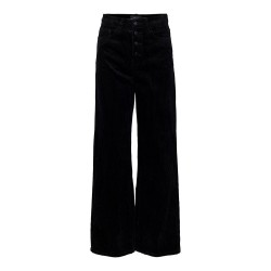 панталони,дамски,панталони,vero,moda,kathy,shr,wide,cord,pants,black