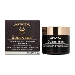 специфични,козметични,продукти,apivita,queen,bee,antiage,night,moisturizer,golden