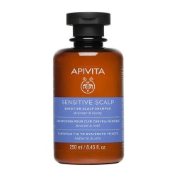 хигиена,коса,apivita,sensitive,shampoo,clear