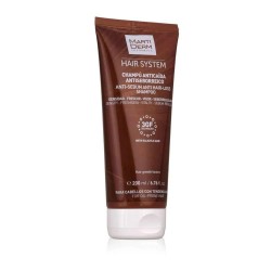 хигиена,коса,martiderm,hair,system,anti,sebum,200ml,hair,loss,shampoo,golden
