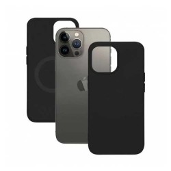 други,аксесоари,ksix,soft,magcharge,bulk,iphone,14,pro,silicone,phone,case,black,(black)