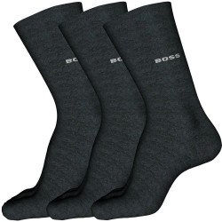 чорапи,мъжки,чорапи,boss,uni,10241905,01,short,socks,3,pairs,charcoal,(grey)