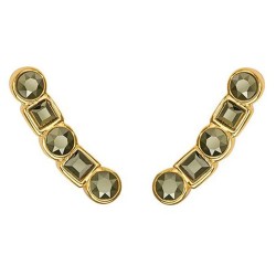 бижутерия,adore,5375490,earrings,golden,(green)