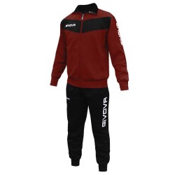 анцуг,детски,анцузи,givova,visa,melange,tracksuit,red,(burgundy,black)