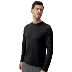 тениска,мъжки,тениски,born,living,yoga,kilux,long,sleeve,t,shirt,black