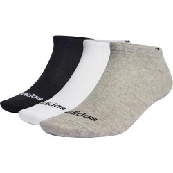 чорапи,дамски,чорапи,adidas,t,lin,low,3p,short,socks,3,pairs,multicolor,(grey)