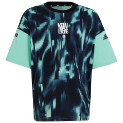 тениска,детски,тениски,adidas,arkd3,short,sleeve,t,shirt,green,(easy,green,semi,lucid,blue)