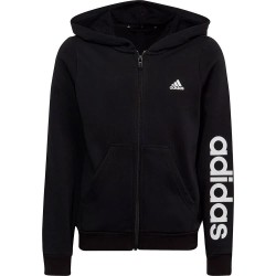 блуза,детски,блузи,adidas,lin,full,zip,sweatshirt,black