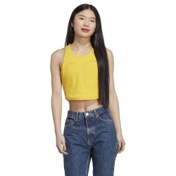 потник,дамски,топове,adidas,lng,rib,sleeveless,top,yellow,(bold,gold)