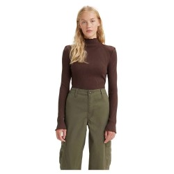 дамски,блузи,дамски,ризи,levi´s,®,flora,mockneck,blouse,brown,(chocolate,plum)