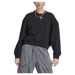 блуза,дамски,блузи,adidas,originals,essentials,sweatshirt,black