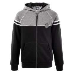 юношеска,блуза,детски,блузи,bejo,tamis,ii,junior,full,zip,sweatshirt,black,grey,(black,grey,melange)