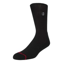 чорапи,мъжки,чорапи,salty,crew,line,up,half,long,socks,3,pairs,black,(black)